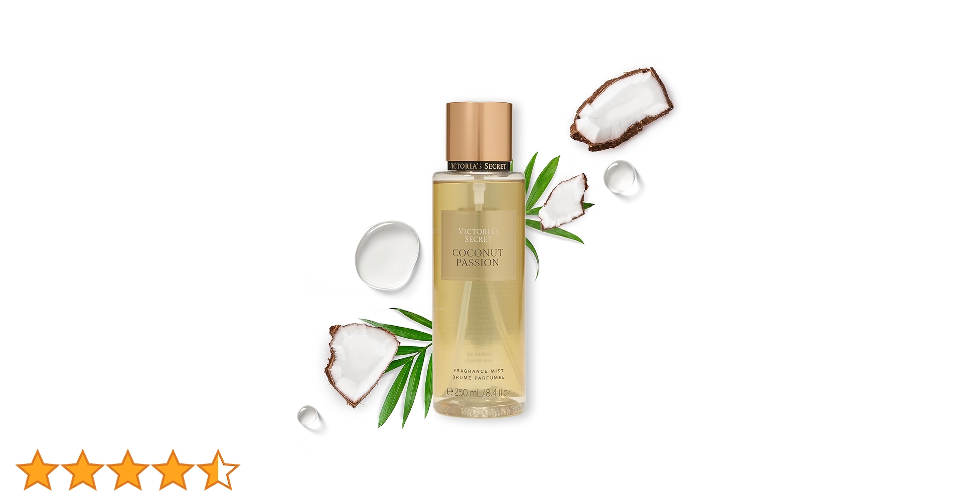 Victoria's Secret Coconut Passion 3個セット VICTORIA'S SECRET 3 PCS GIFT SET COCONUT PASSION MIST SHOWER